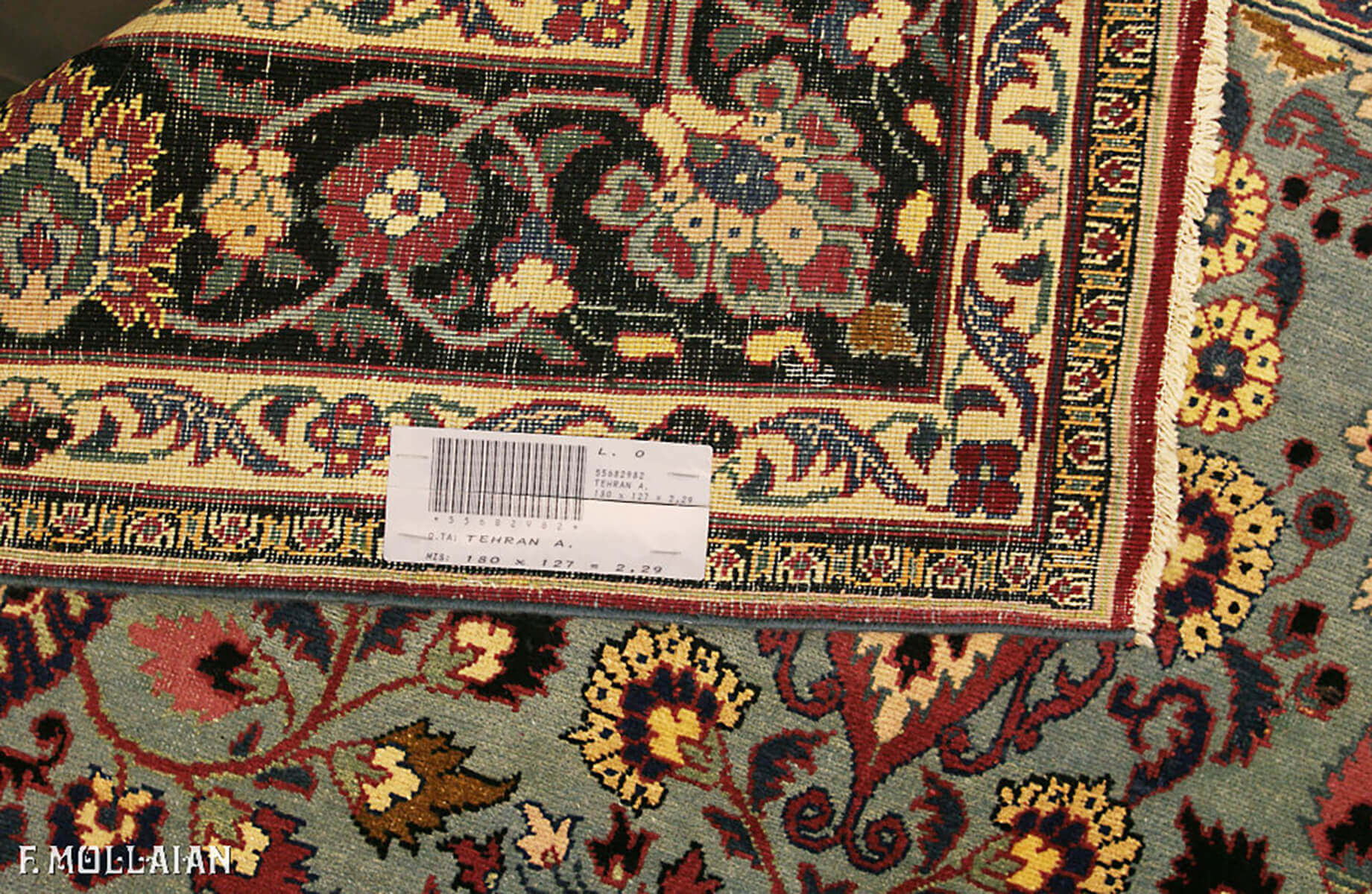 Antique Persian Tehran Rug n°:55682982